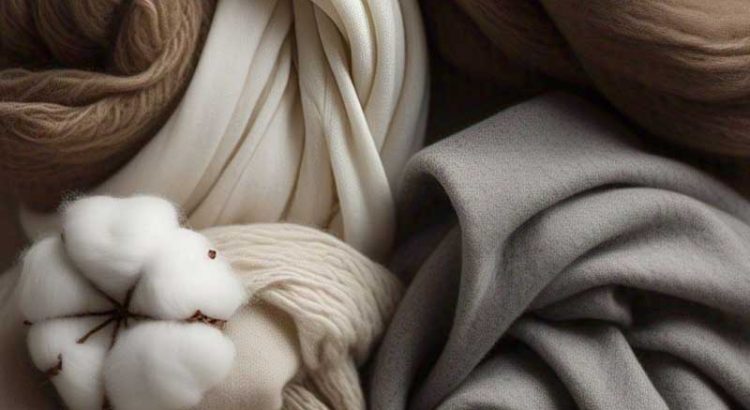 organic cotton, wool and cashmere