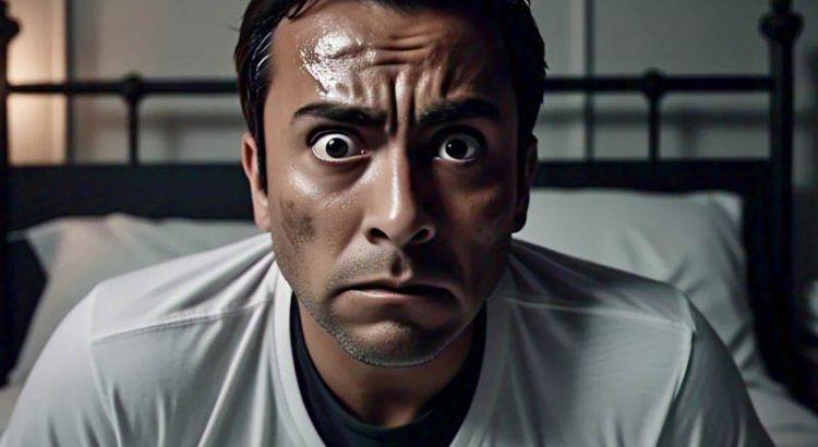 someone who has trouble sleeping