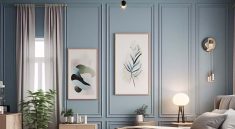 Softly Colored Bedroom