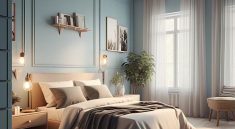 peaceful bedroom