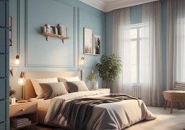peaceful bedroom
