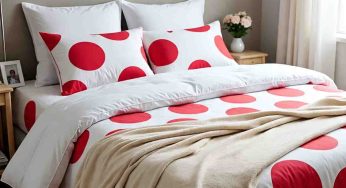 Polka Dots Make a Bold Comeback in Bedroom Design